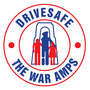 A War Amps DRIVESAFE sticker.